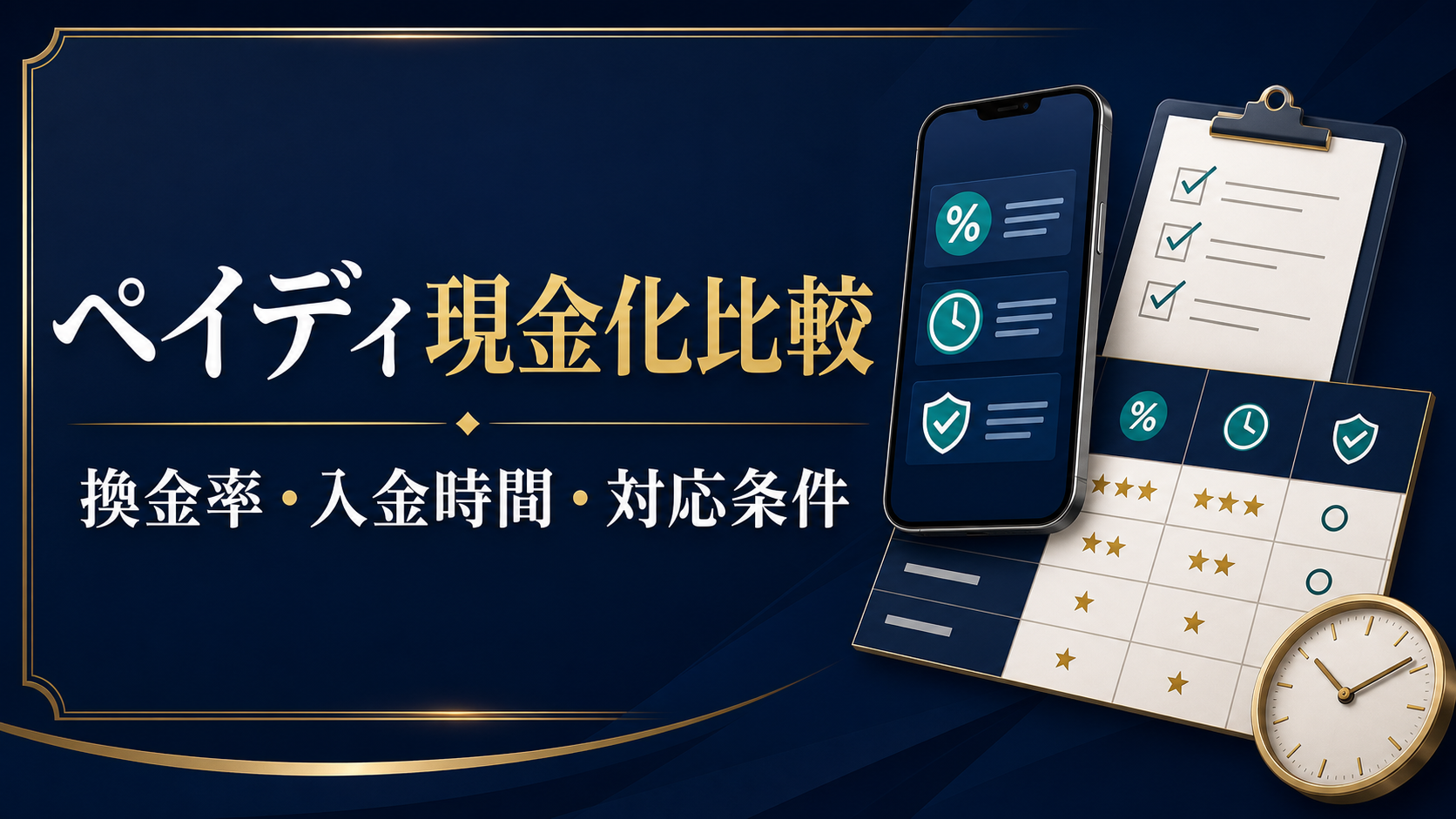 ペイディ現金化比較|換金率・入金時間・対応条件
