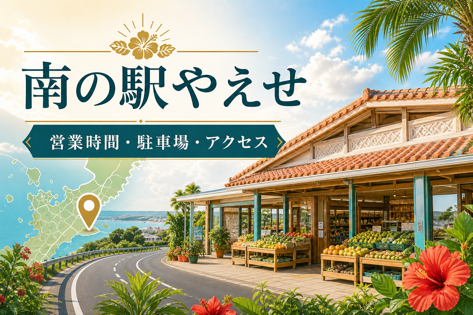 南の駅やえせの営業時間・駐車場・アクセス｜八重瀬町の観光物産館を2026年版で確認