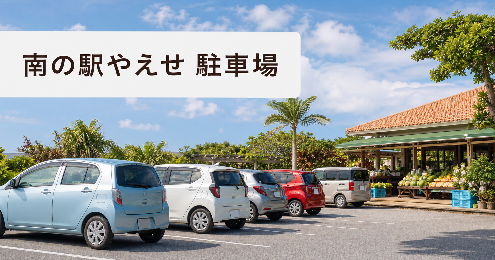 南の駅やえせの駐車場は混む?到着前に確認したい時間帯と動き方